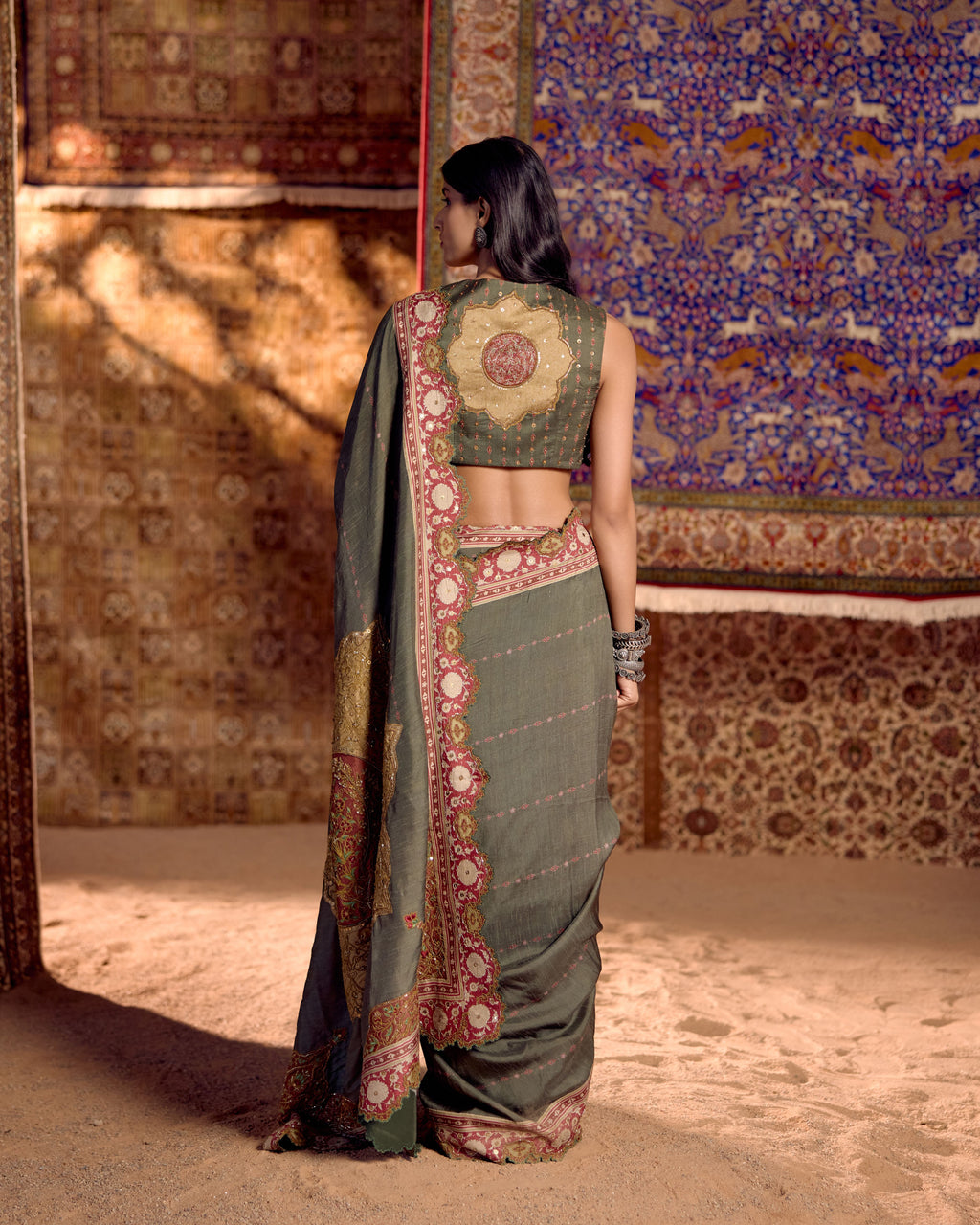 NOORZAAR SAREE SET