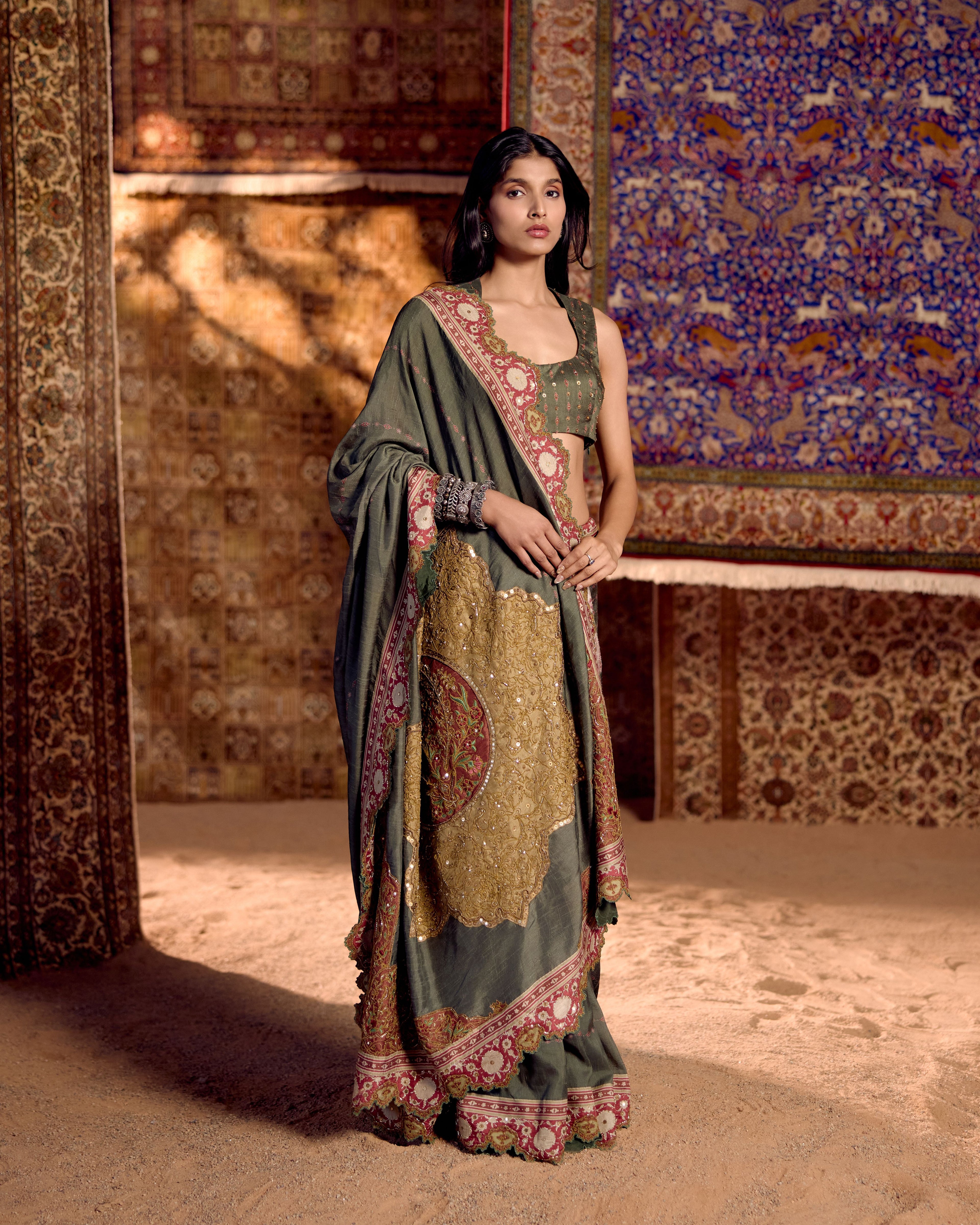 NOORZAAR SAREE SET