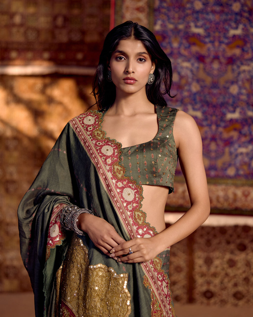 NOORZAAR SAREE SET