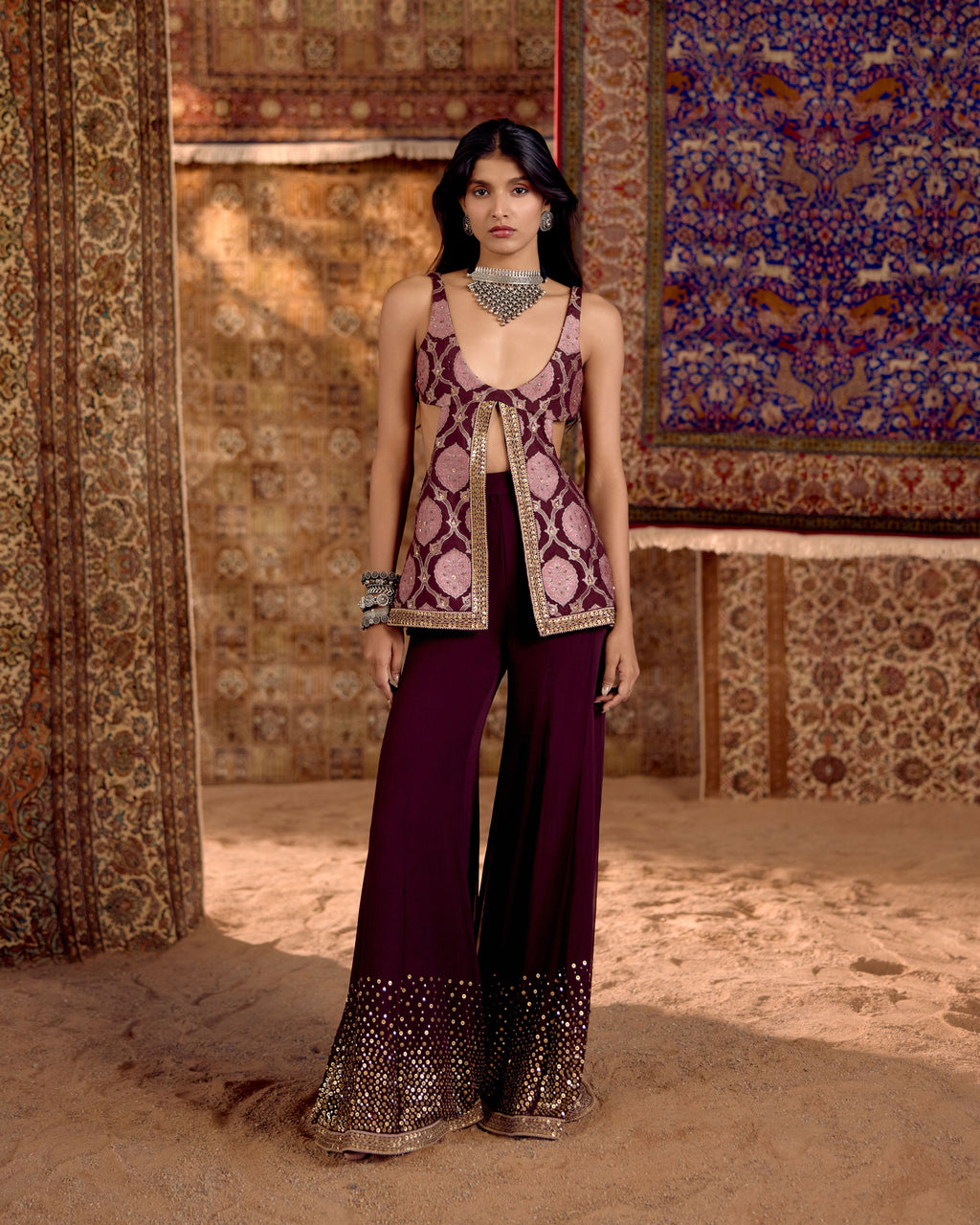MEHRUN SHARARA SET