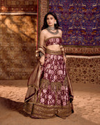 MEHR E ZAR LEHENGA SET