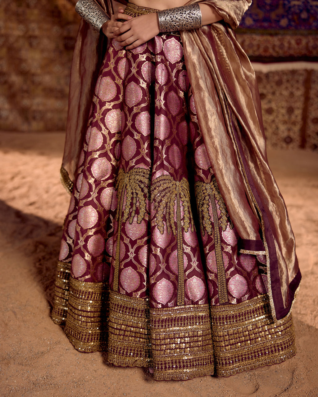 MEHR E ZAR LEHENGA SET