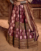 MEHR E ZAR LEHENGA SET
