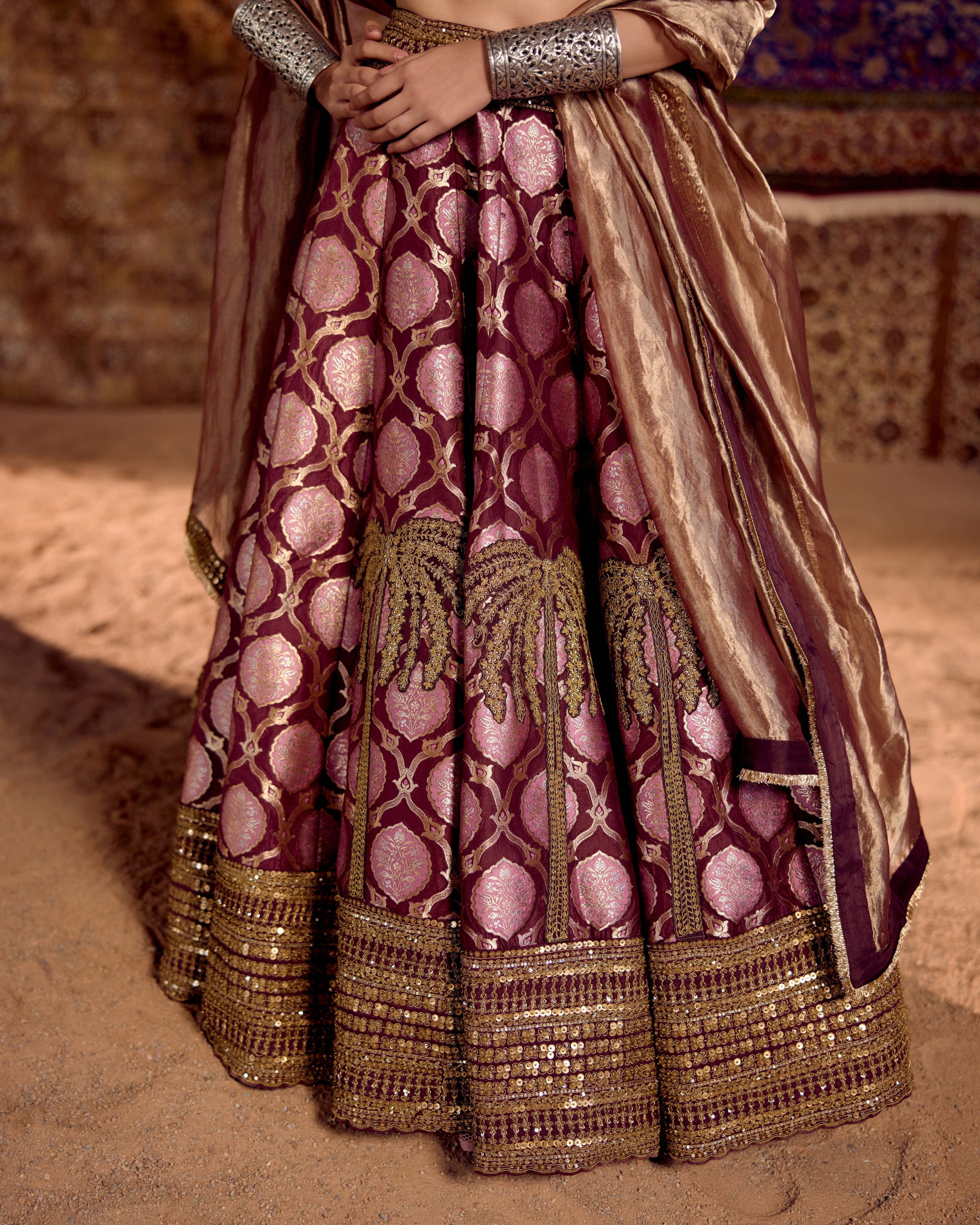 MEHR E ZAR LEHENGA SET