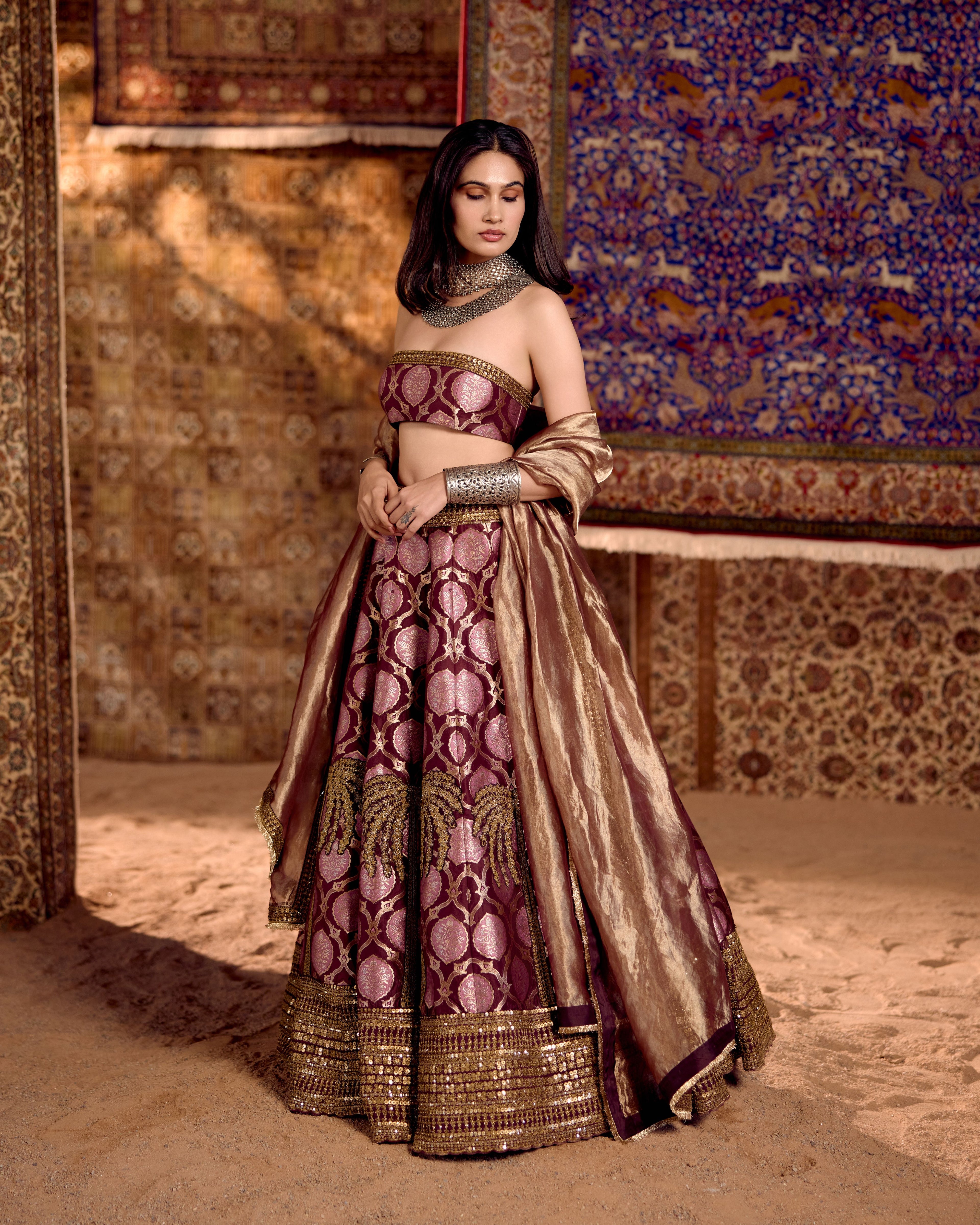 MEHR E ZAR LEHENGA SET