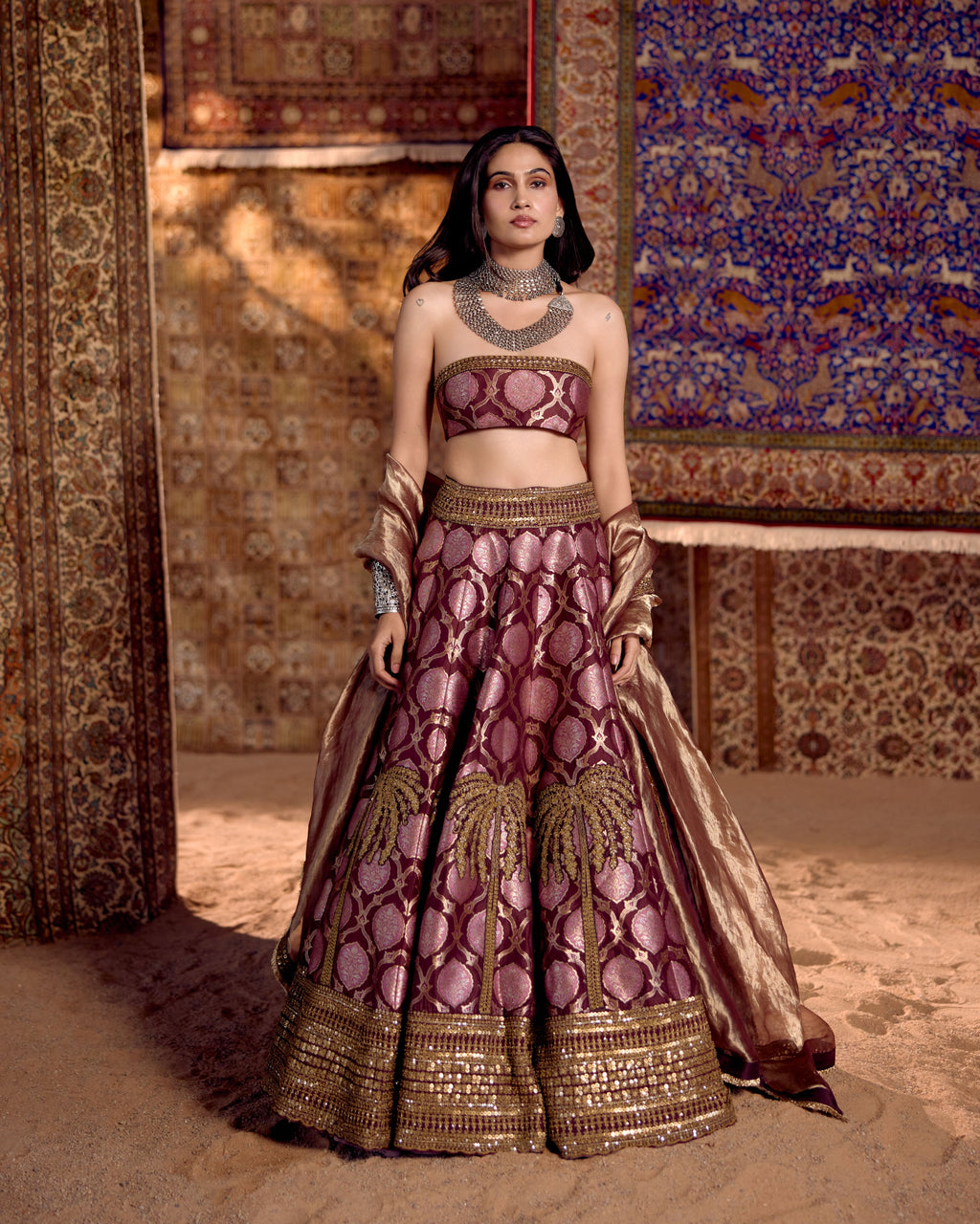 MEHR E ZAR LEHENGA SET