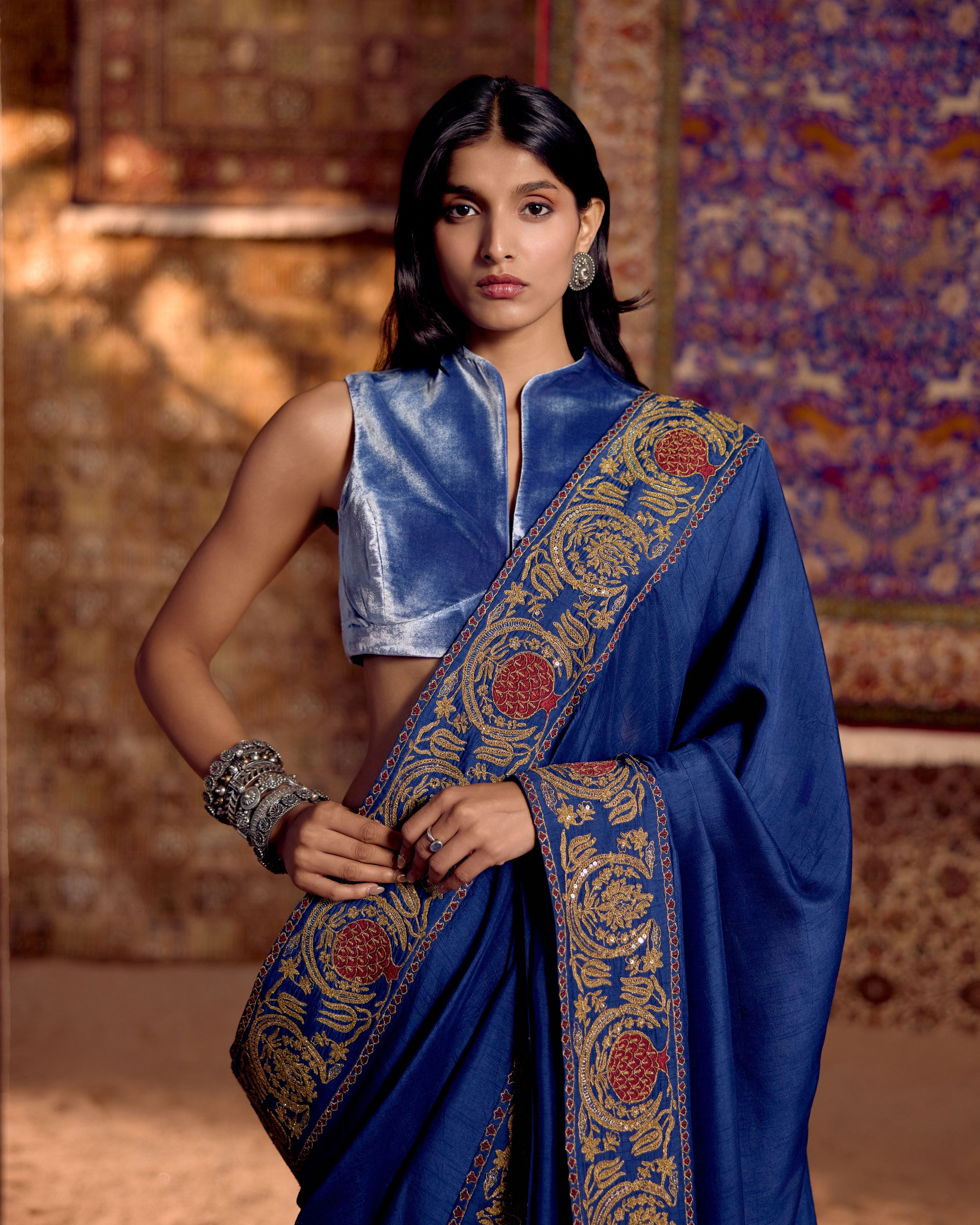 ZAR GULNAAR SAREE SET