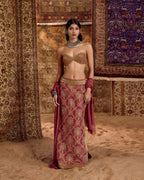 AFSAN E ZAR LEHENGA SET