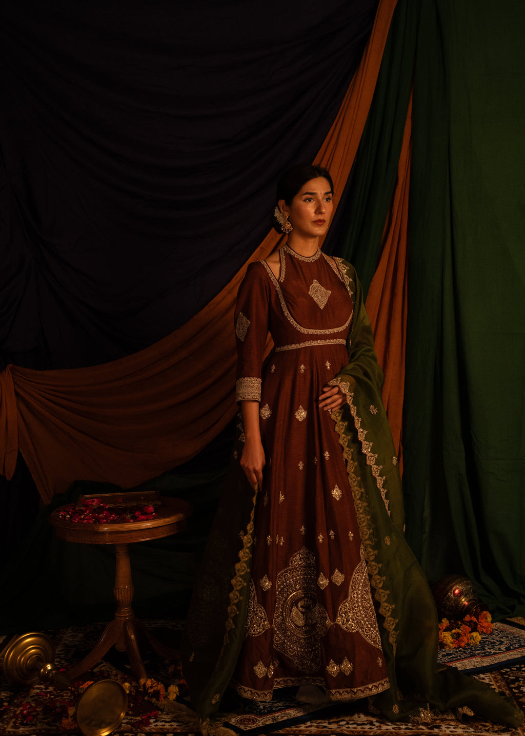 Paarijaat Anarkali Set