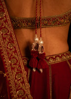 Surkh Rang Lehenga Set