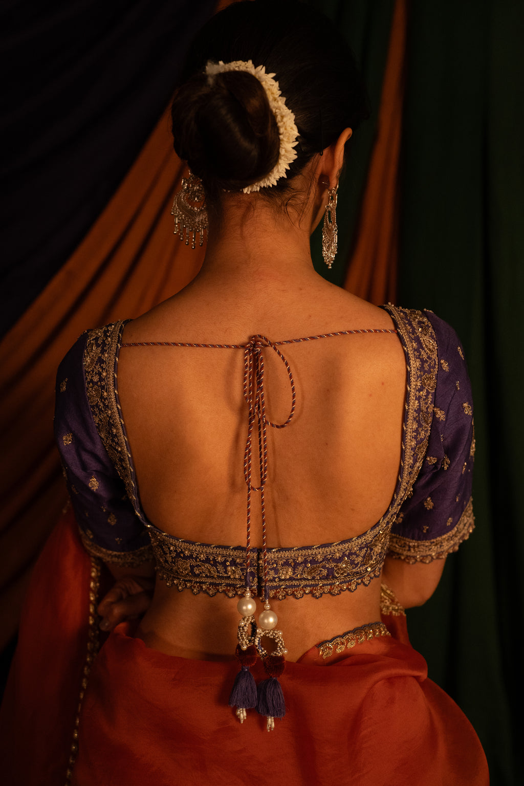 KUMKUMI KESAR CHOLI BLOUSE