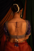 KUMKUMI KESAR CHOLI BLOUSE