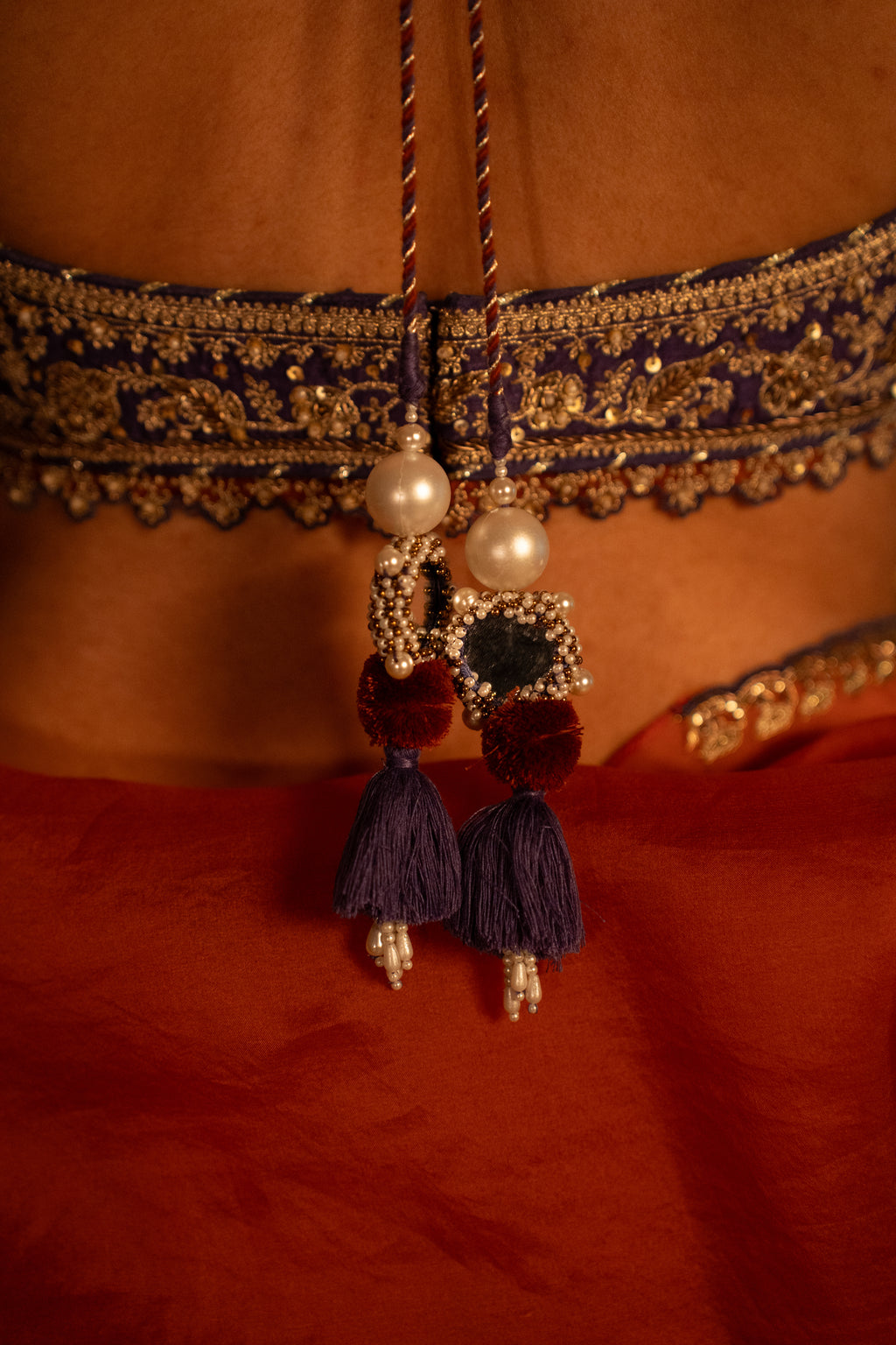 KUMKUMI KESAR CHOLI BLOUSE