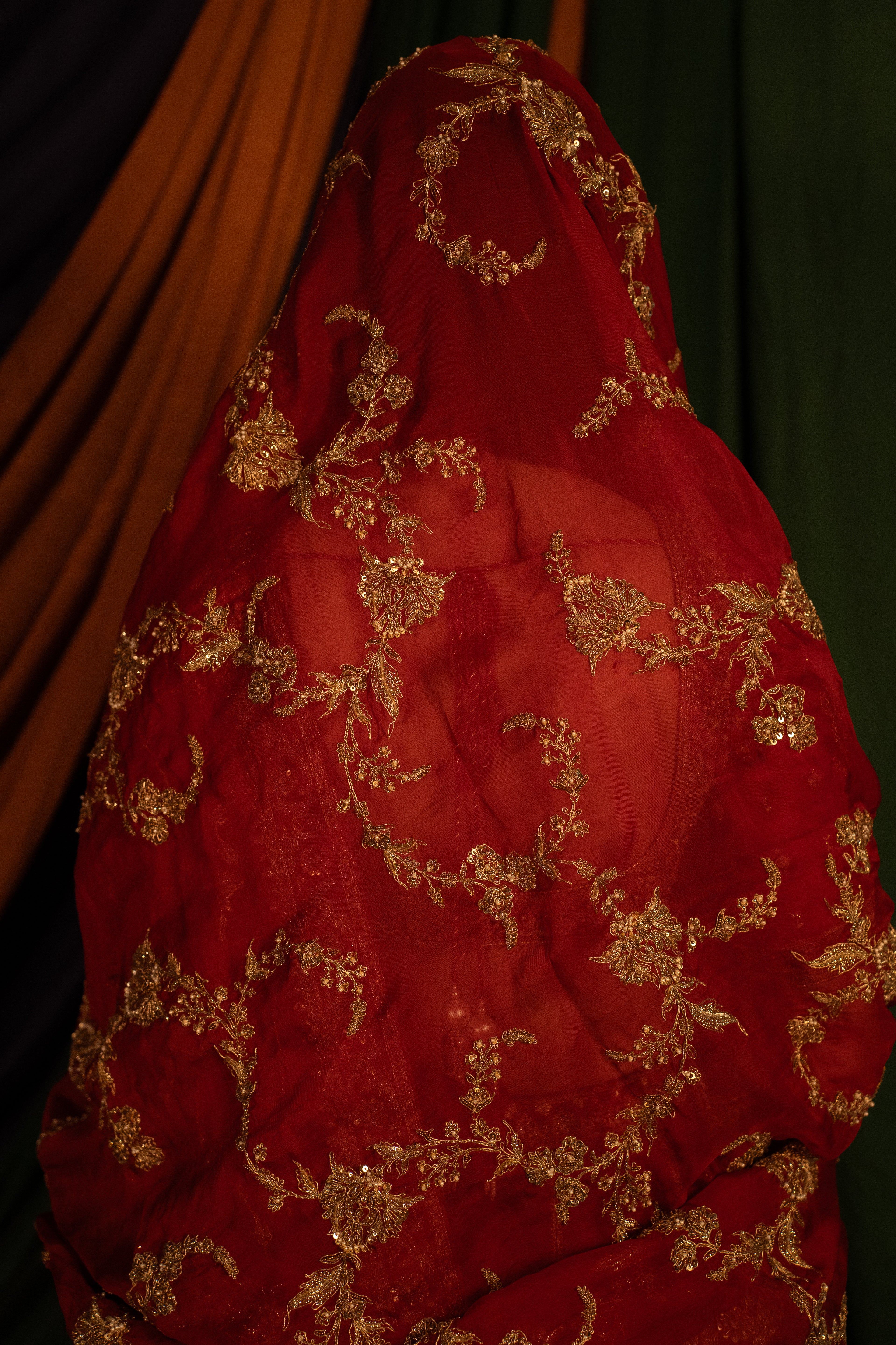 Surkh Rang Lehenga Set