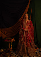 Surkh Rang Lehenga Set