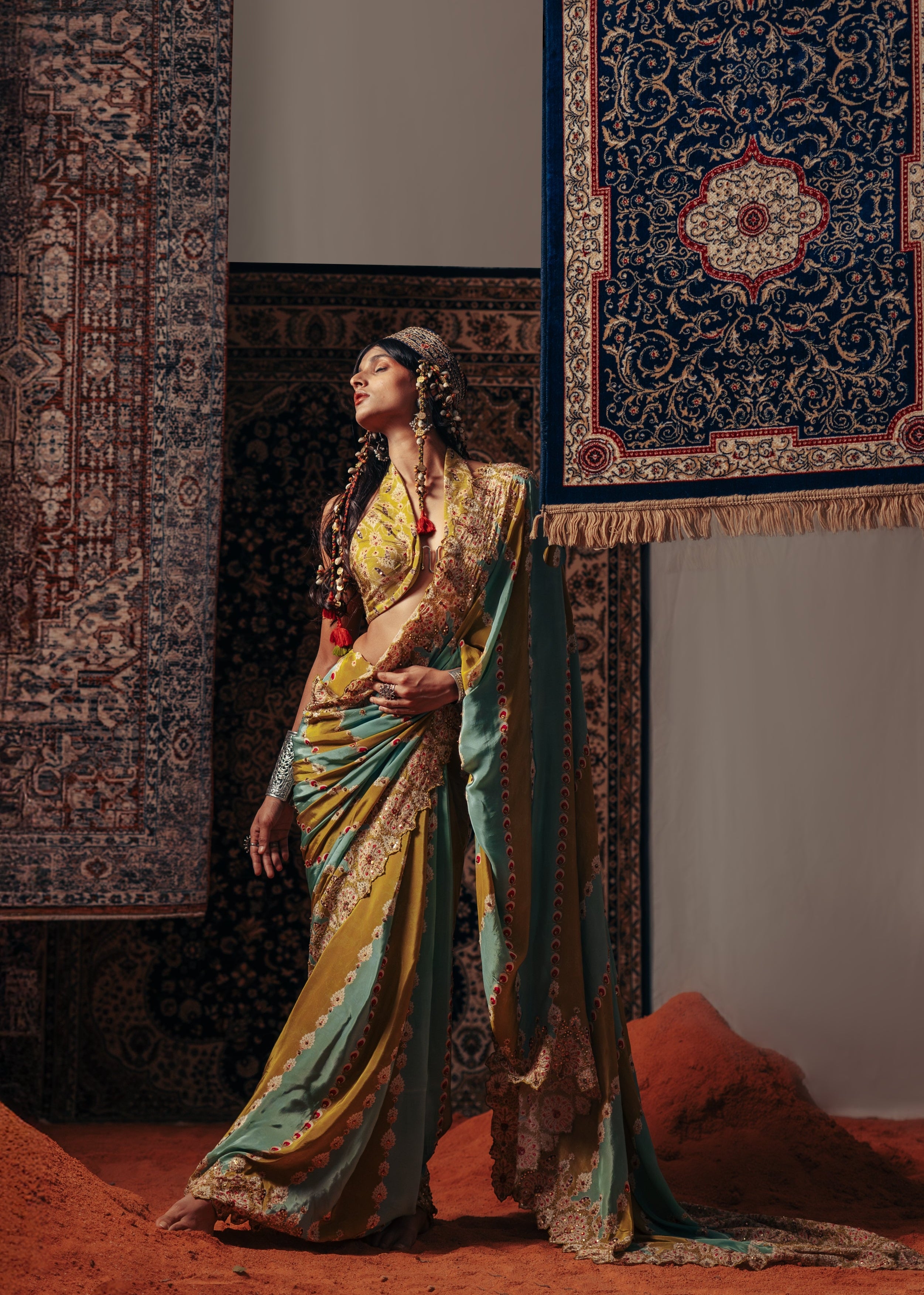 Mehraab Saree Set