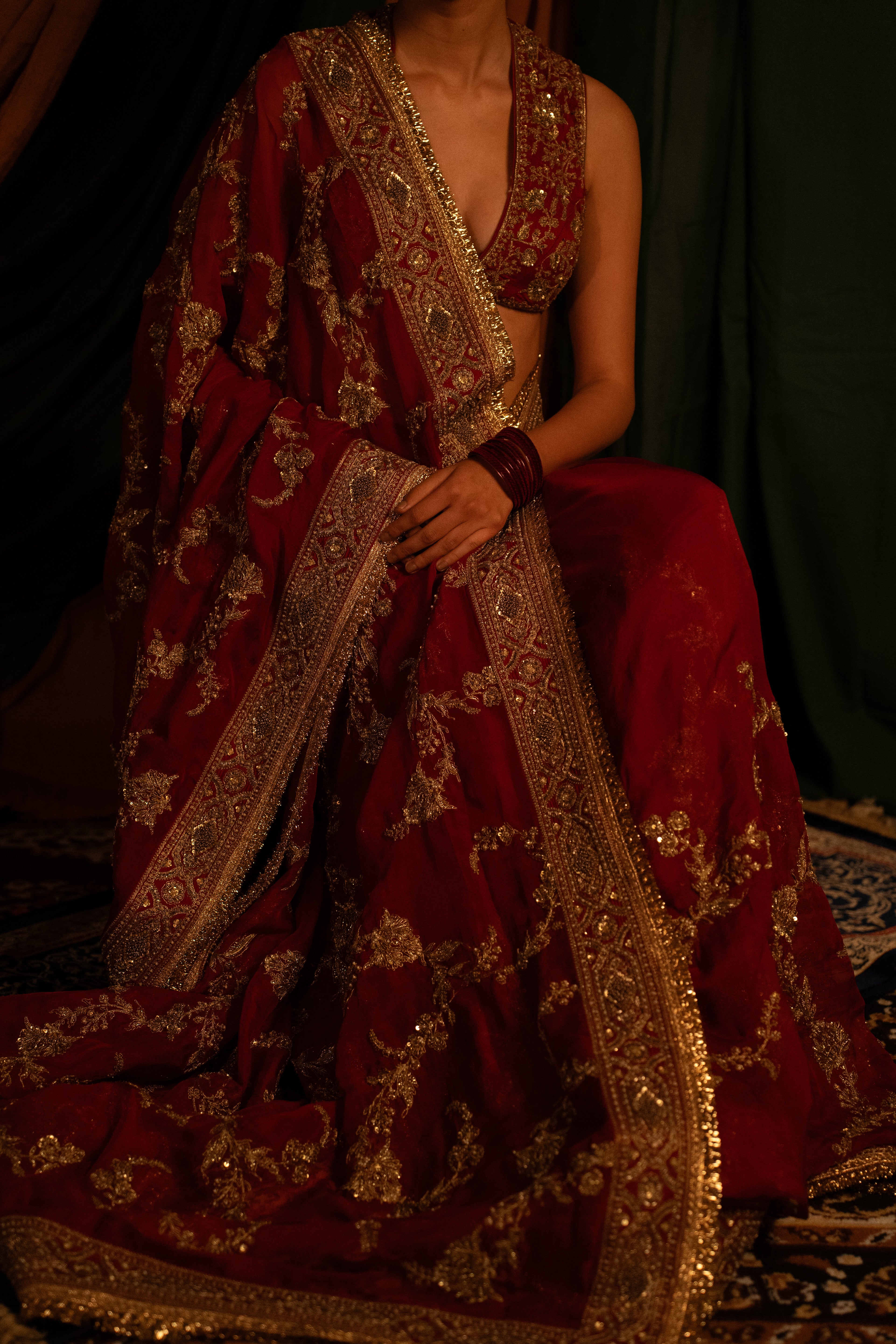Surkhi Abha Saree