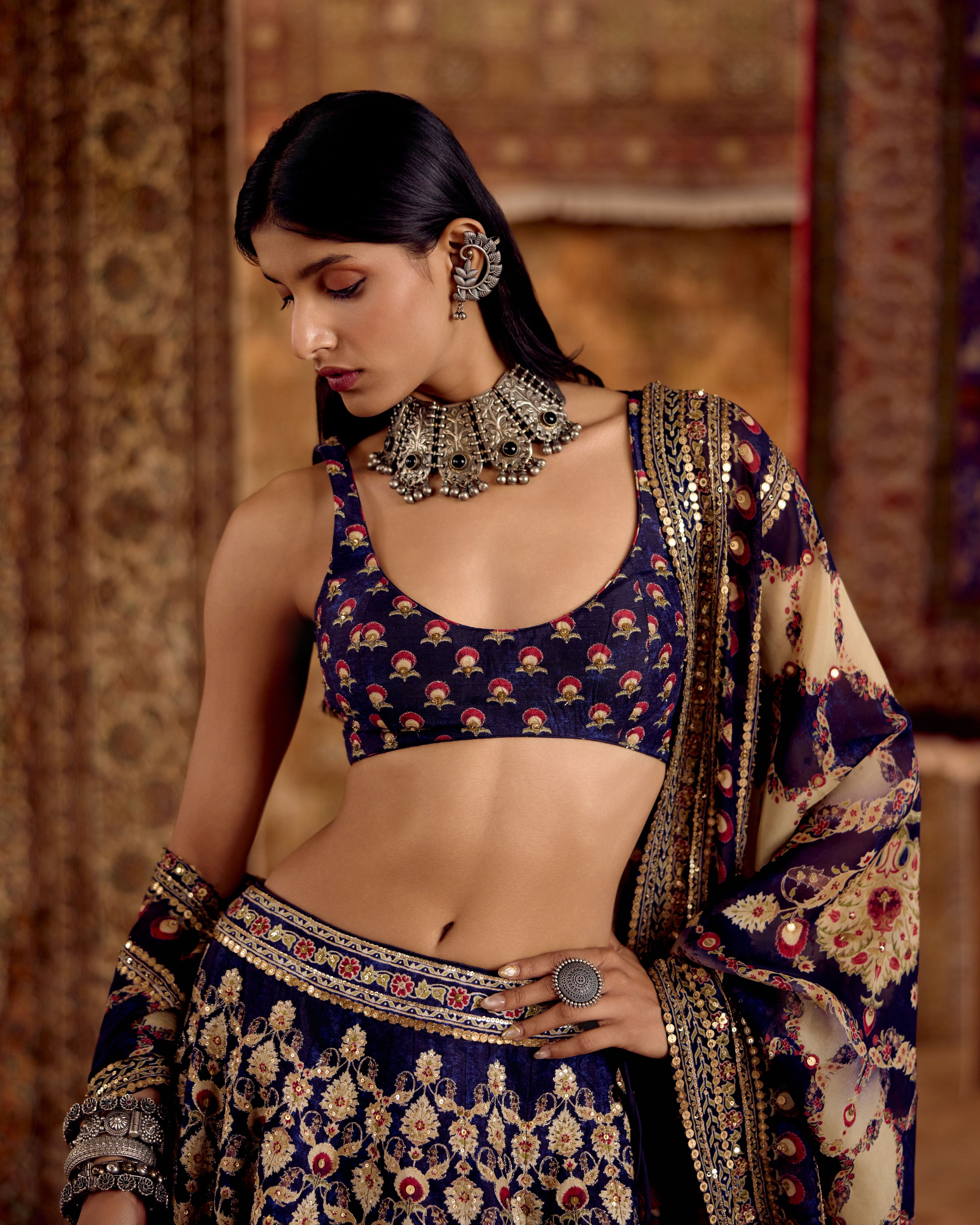NILOFER LEHENGA SET