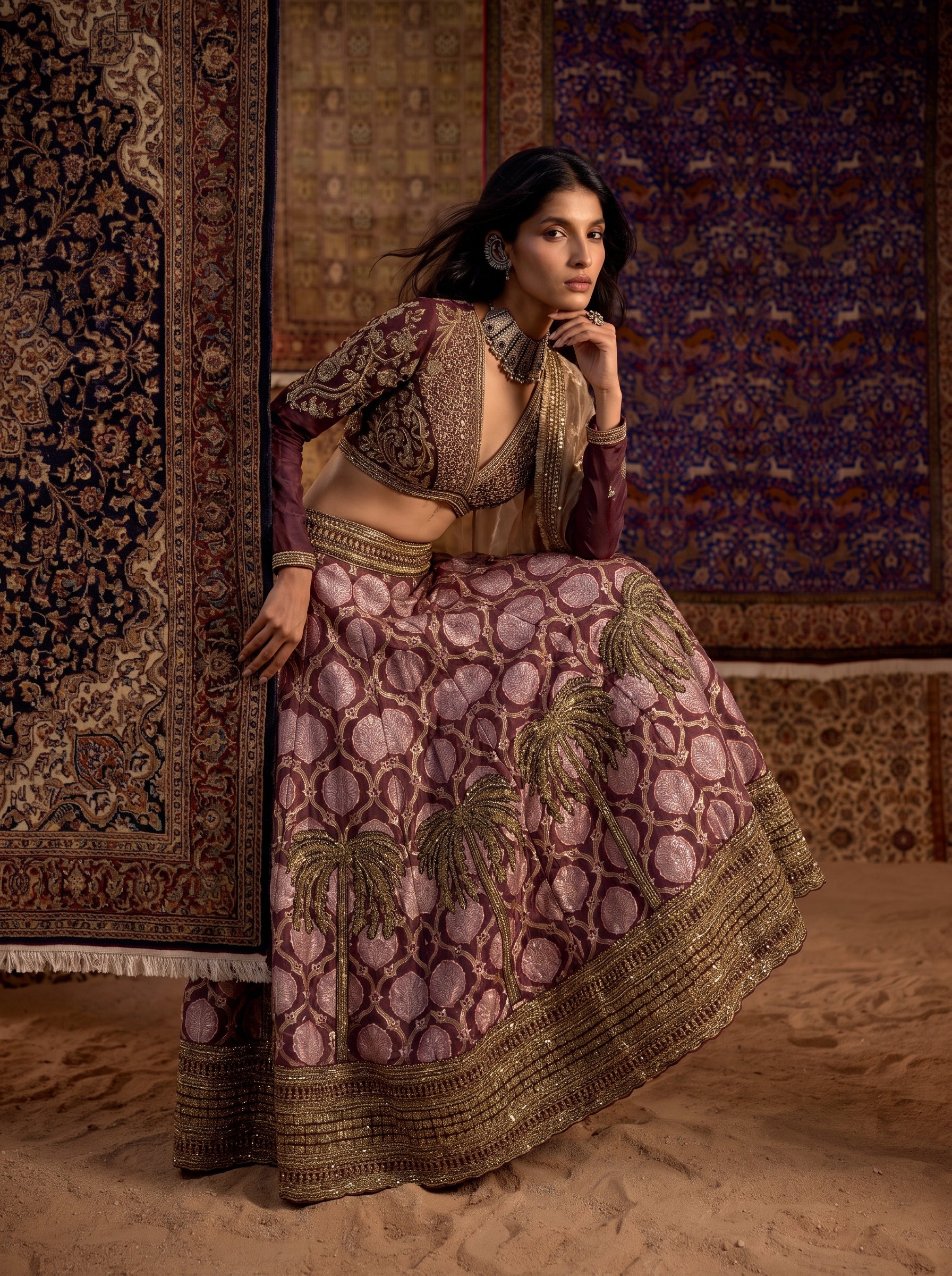 Mehr E Zar Lehenga Set